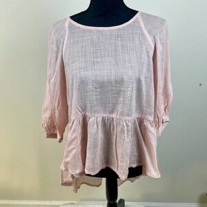 French Connection Light Pink Top Size 6